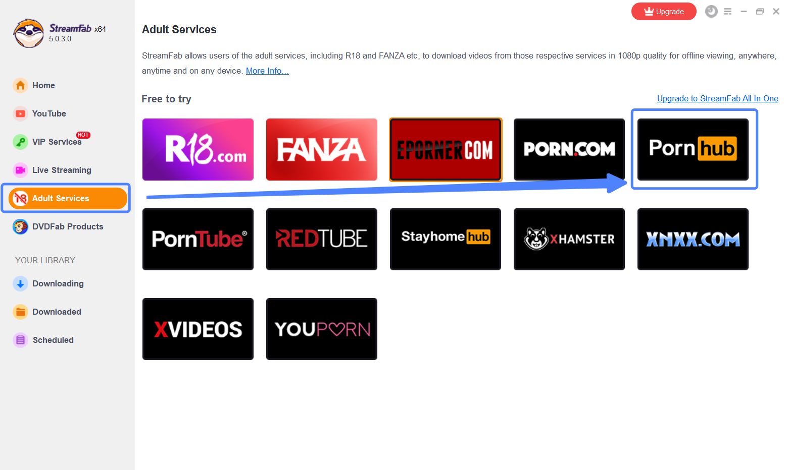 Le meilleur téléchargeur de vidéos en streaming pour télécharger des vidéos pornhub