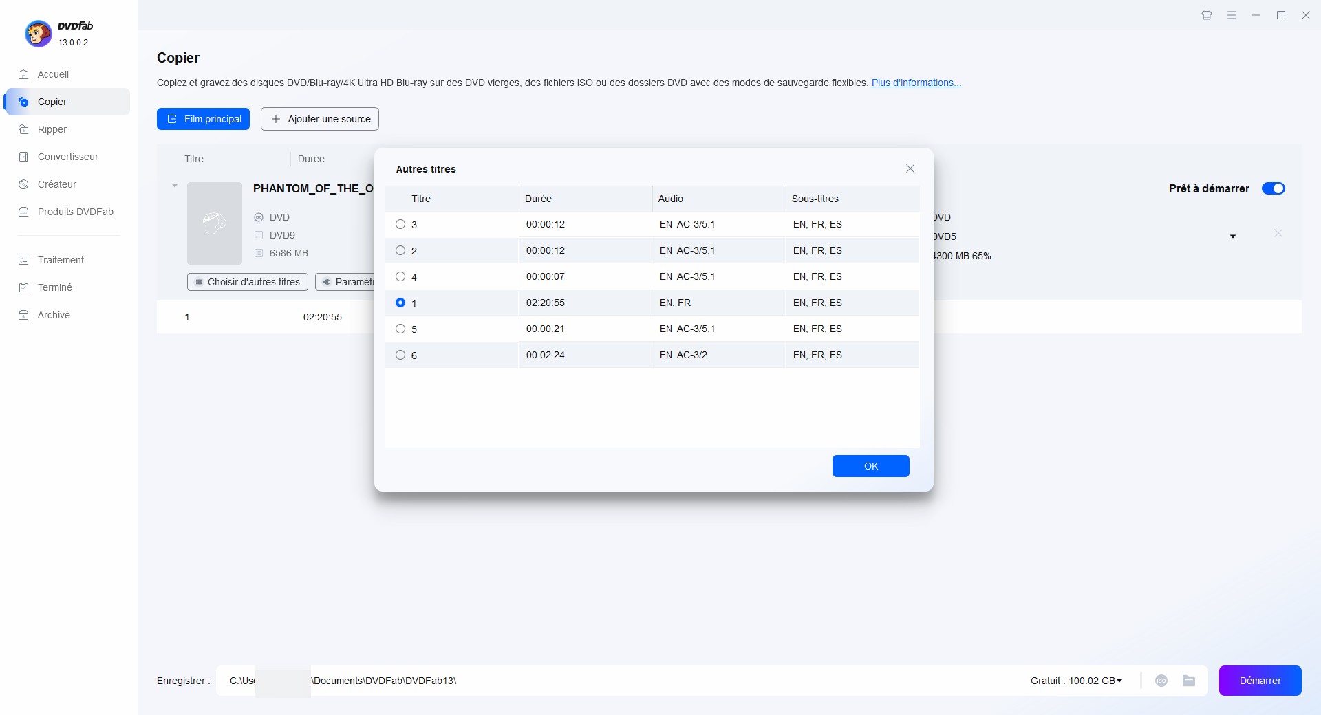 Comment copier un DVD sur PC/sur disque dur avec Windows 10